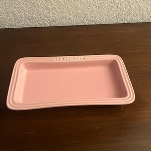 Small Pink Le Creuset tray
